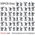 50PCS Grey