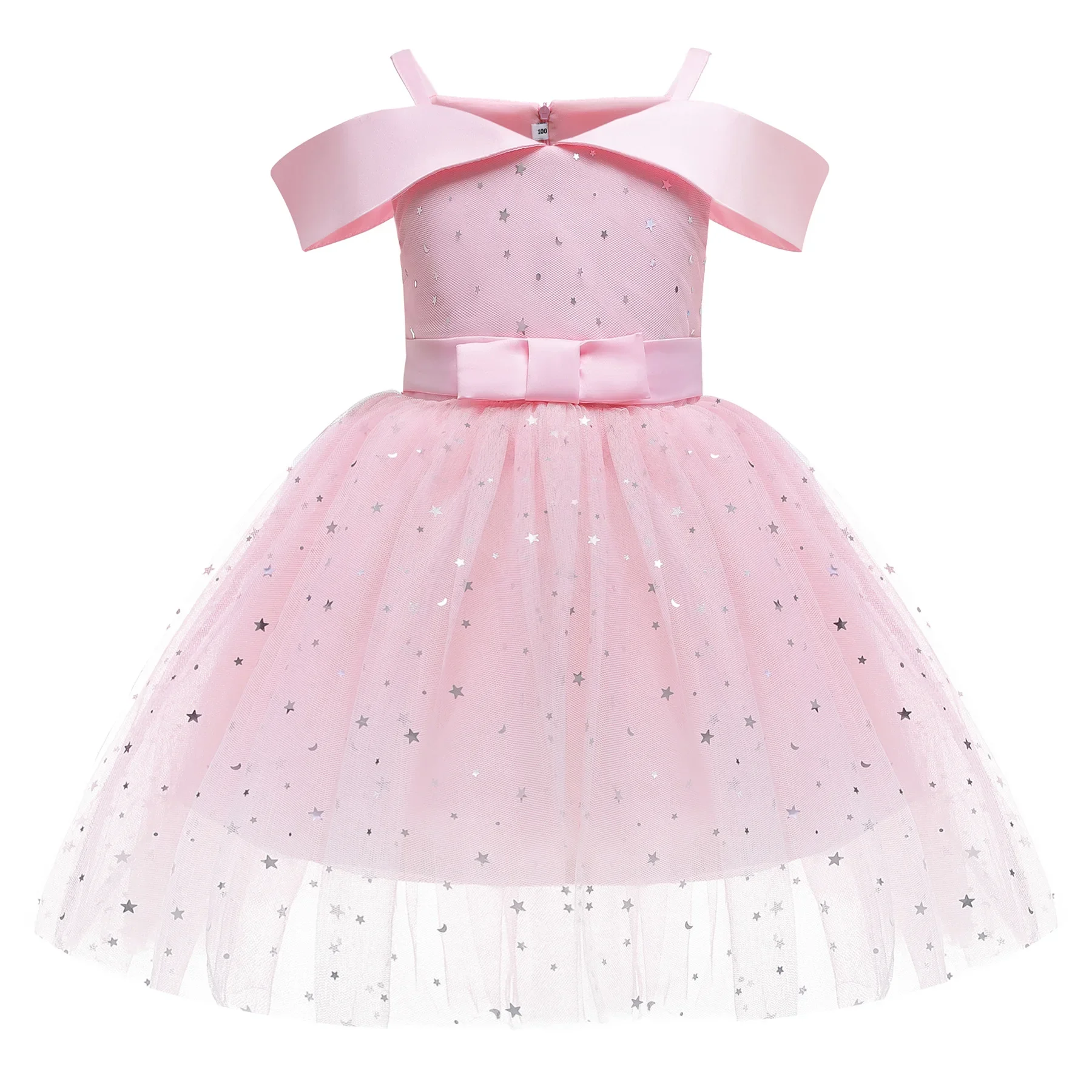 Vestido de princesa para niña – Ideal para comunión y fiestas