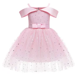 Vestido de princesa para niña – Ideal para comunión y fiestas