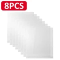 8PCS White