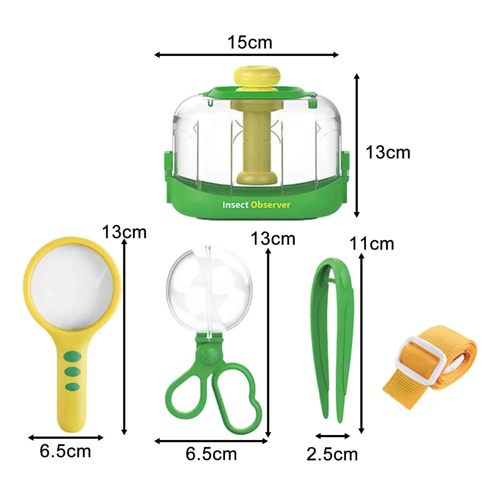 Portable Bug Catcher Kit Educational Toys Nature Exploration Science Magnifying Glass for Toddlers Boys Girls Children Ages 3+