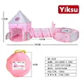 Pink winged tent
