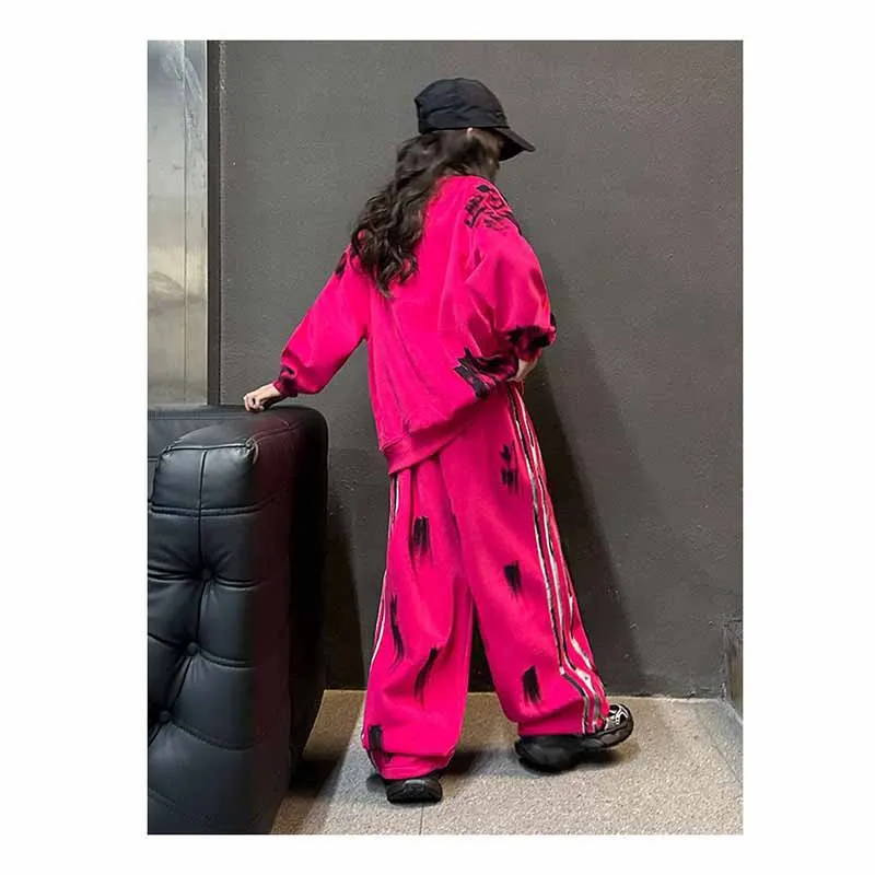 Conjunto de suéter y pantalón infantil de dos piezas para otoño - imagen 3