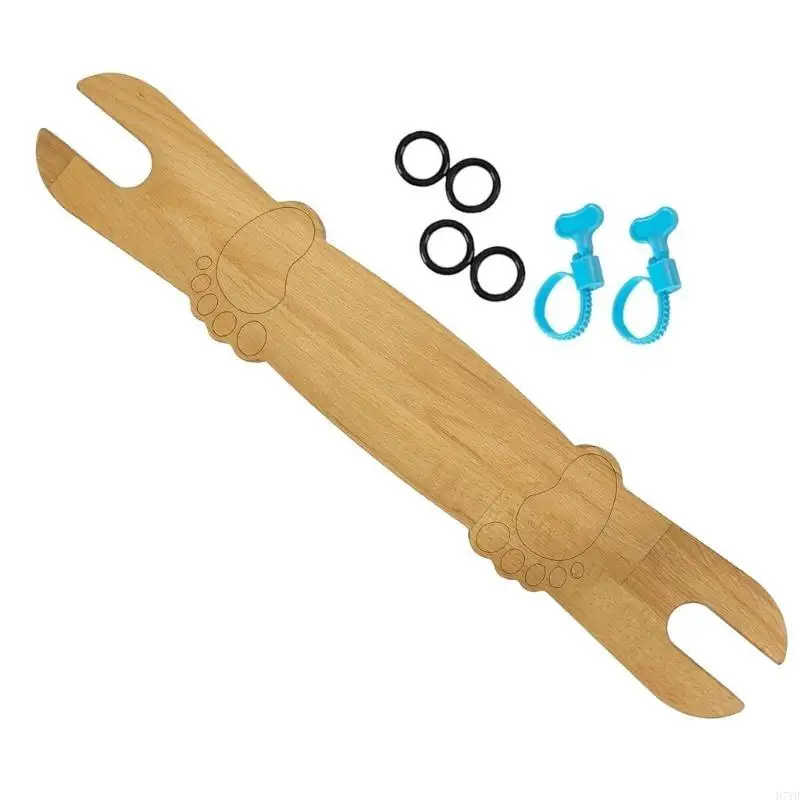 Accesorios universales para trona D7YD, Pedal para trona con anillos reposapiés ajustable para silla para bebé, - imagen 2