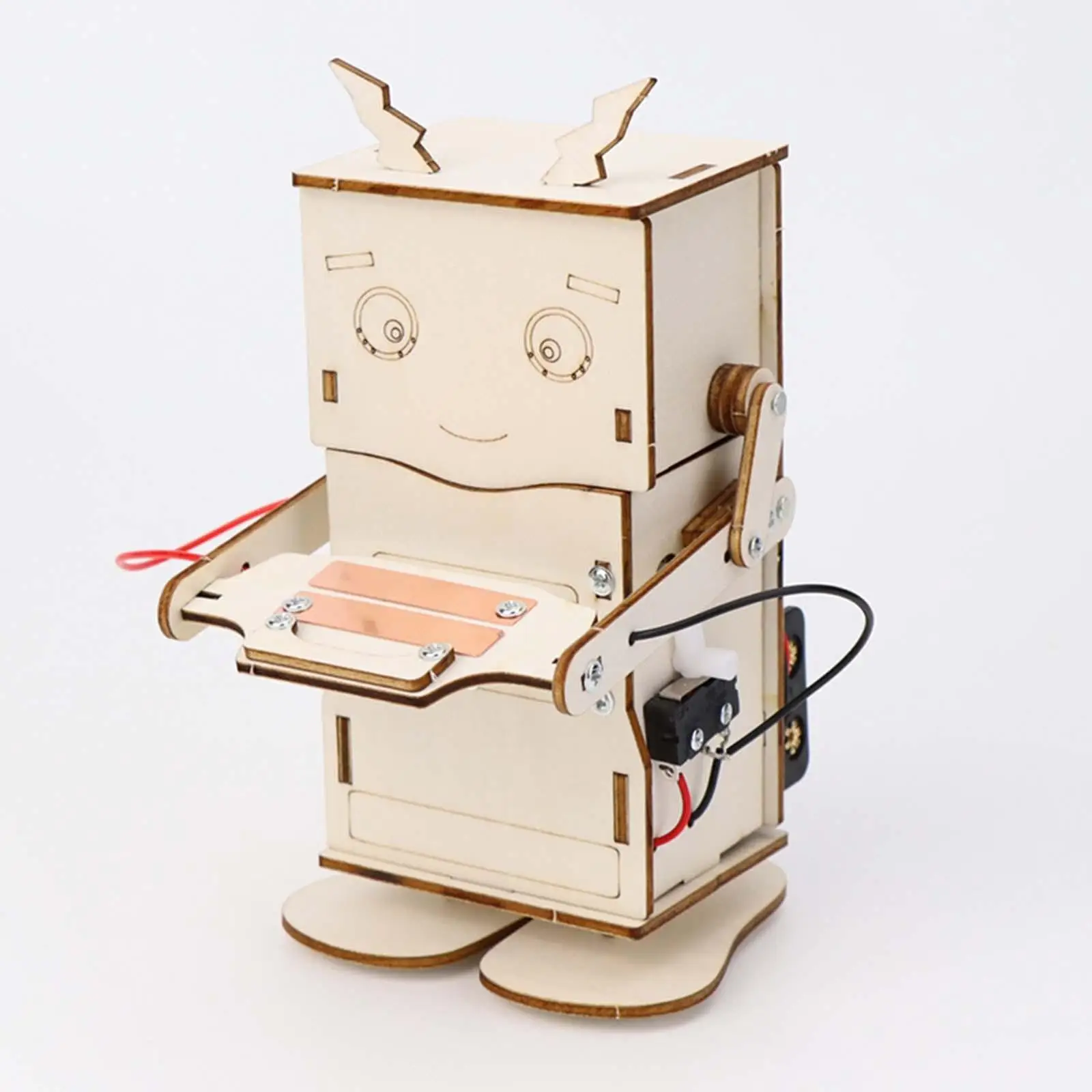 DIY Educational Model Toys Science Experiment Kits Robot Piggy Bank Homeschool Projects Small Inventions for Kids Teens