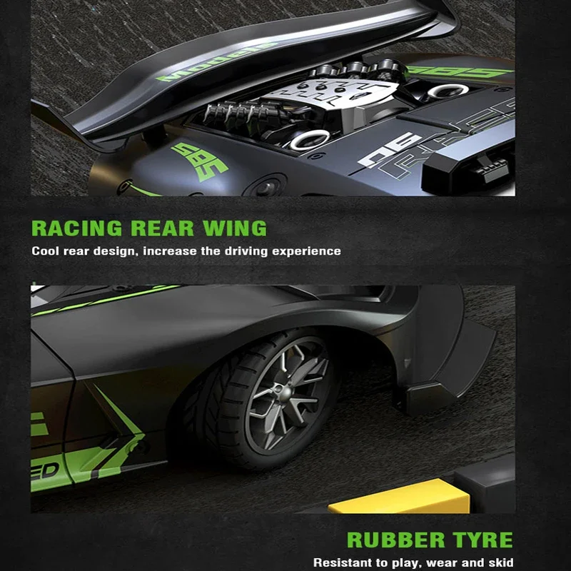 Coche RC teledirigido: carreras y drift para niños - imagen 5