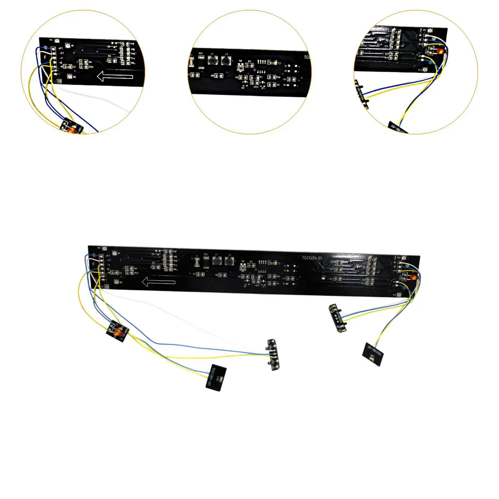1/87 HO Scale Universal with Light and Sound Model Railways Upgraded Electric Train Parts PCB Board HO Trains Circuit Board