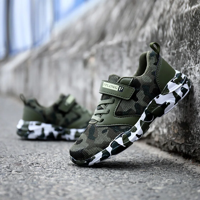 Gran oferta de zapatos para niños, zapatos de malla transpirables antideslizantes, zapatos cómodos para correr, zapatos casuales de marca para niñas y niños, zapatillas de deporte de moda para niños - imagen 5