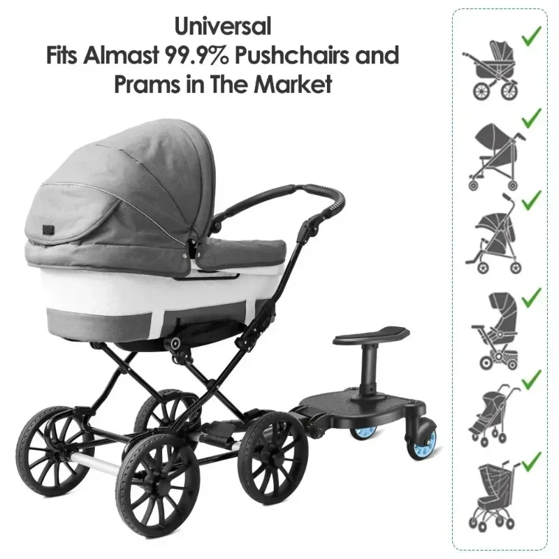 Adaptador universal para tablero de paso en cochecito con asiento - imagen 3
