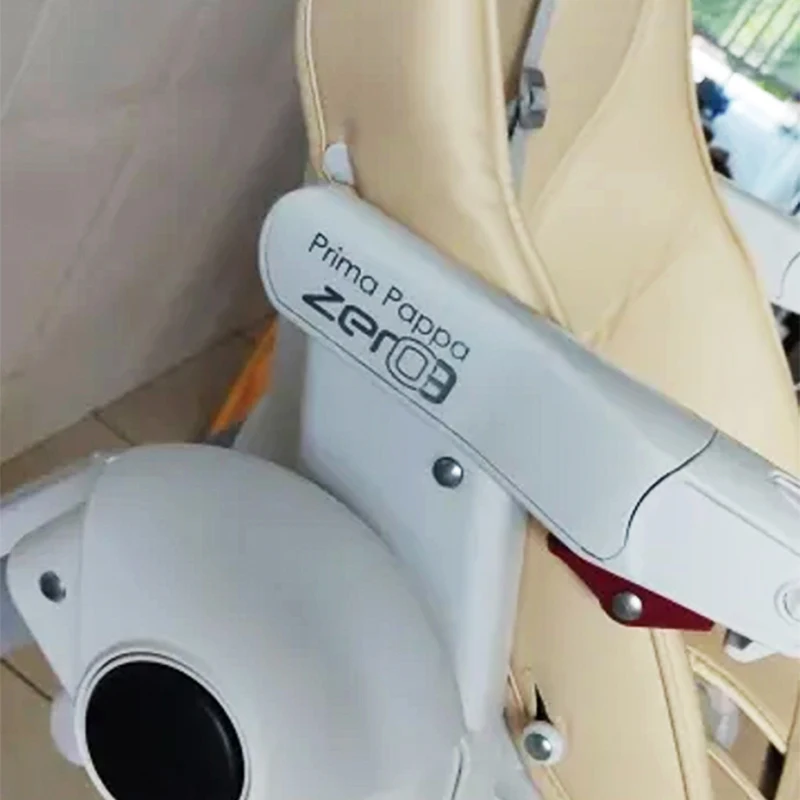 Cojín para asiento de bebé Peg Perego Siesta Prima Pappa Zero3, silla alta, silla de crecimiento para niños, Funda de cuero PU, funda para silla de cena - imagen 4