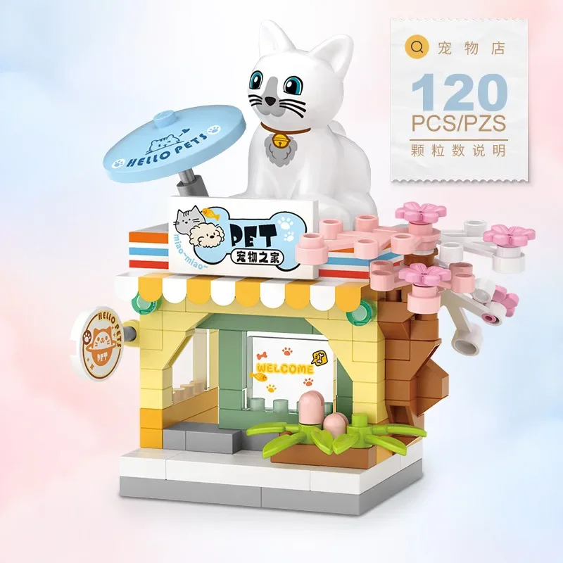 Bloques de construcción para niñas - Juego de restaurantes infantiles - imagen 4