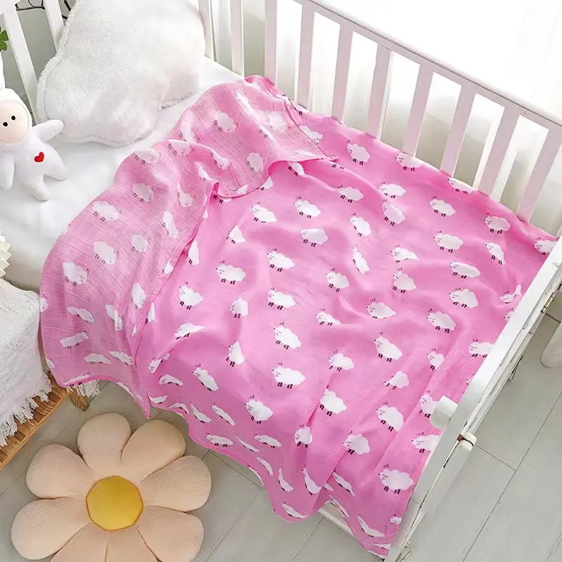 Manta muselina de algodón supersuave para bebé y recién nacido - imagen 5