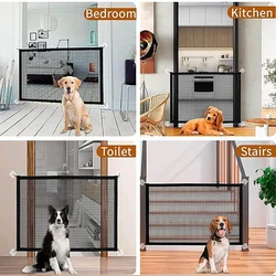 Barrera de seguridad plegable para bebés sin perforación