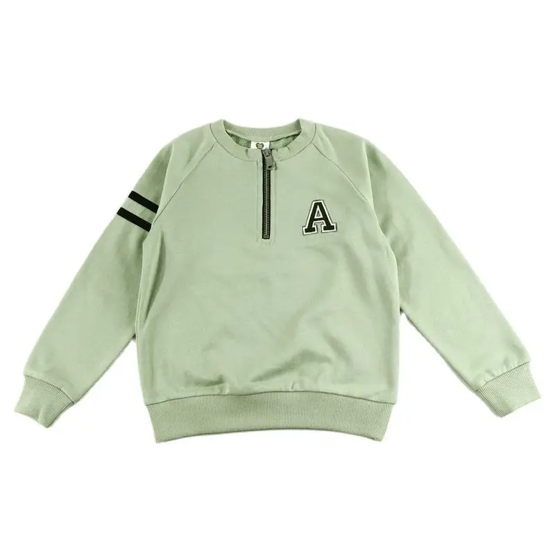 Green with zipper