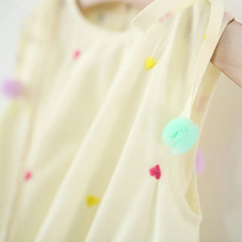 Vestido de verano sin mangas para niño en algodón suave - imagen 3