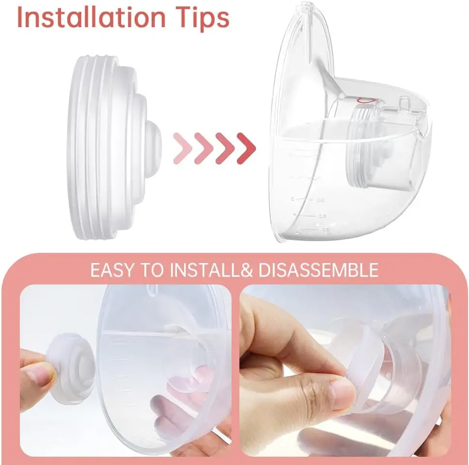 Diafragma de silicona Compatible con Momcozy M5, piezas de repuesto de bomba M5, accesorios hechos por Tbuymax, no bomba Momcozy original - imagen 3