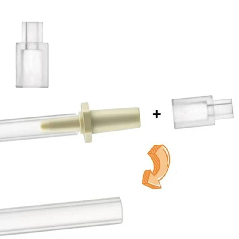 Pieza de reparación del conector del colector de leche materna para accesorios de la extractor de leche Spectra, herramienta de alimentación de bebé de repuesto, conector de manguera - imagen 2