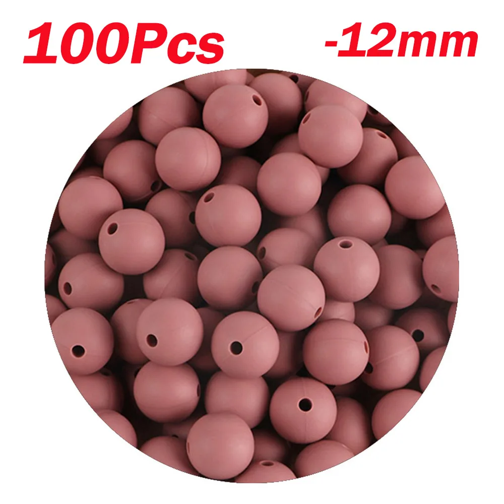 100pcs Dark pink