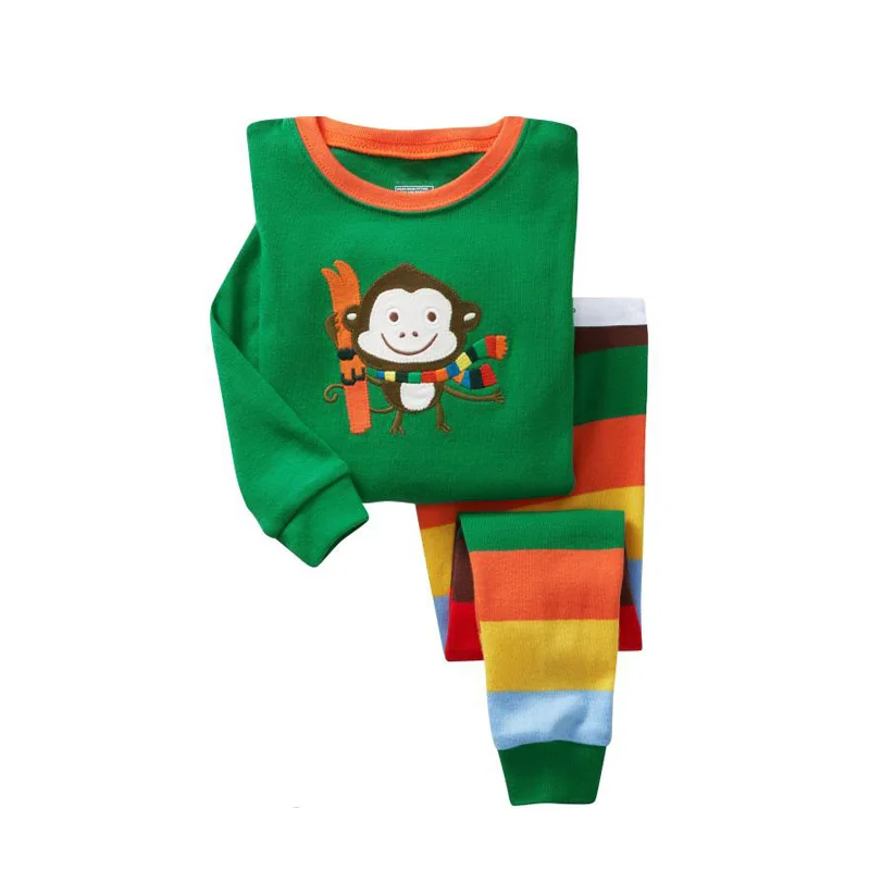 Pijamas para niños y bebés 100% algodón con bordado de animales - imagen 3