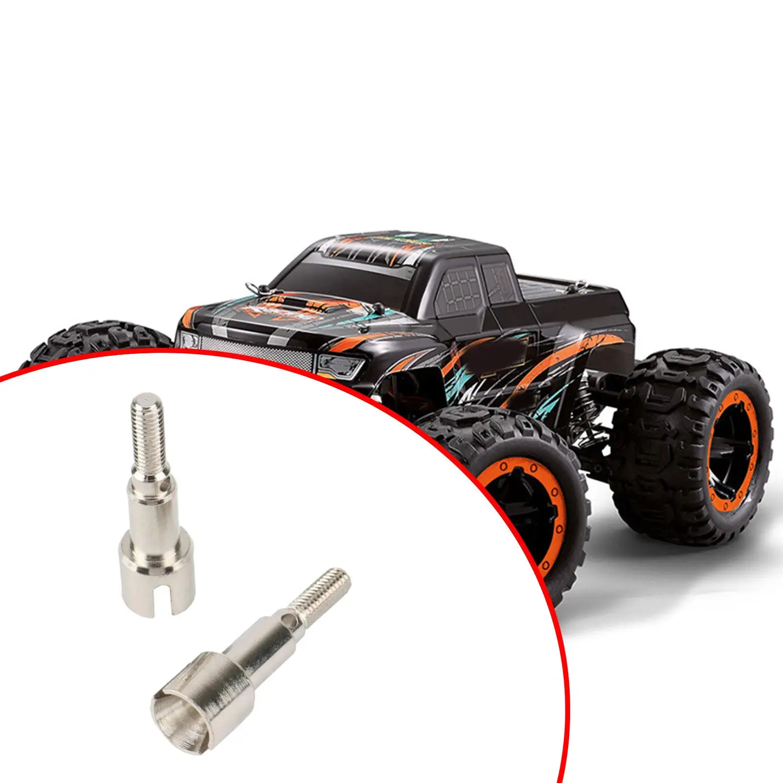2 Pieces RC Rear Axle Cups RC Car Accessories Replacement Part Upgrade RC Car Accessory Vehicle Upgrade Kits 1/16 RC Truck