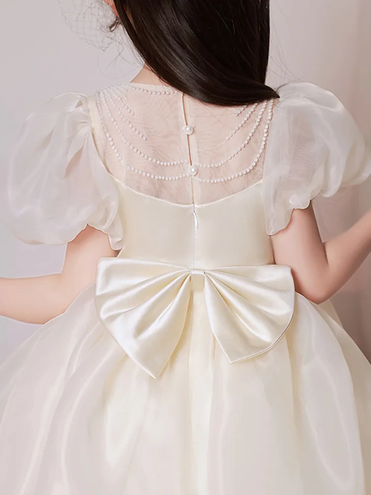 Vestido de flores para niña, vestidos de novia para dama de honor, vestidos de baile de Lolita, ropa de fiesta de Boutique para niña, vestidos elegantes - imagen 2