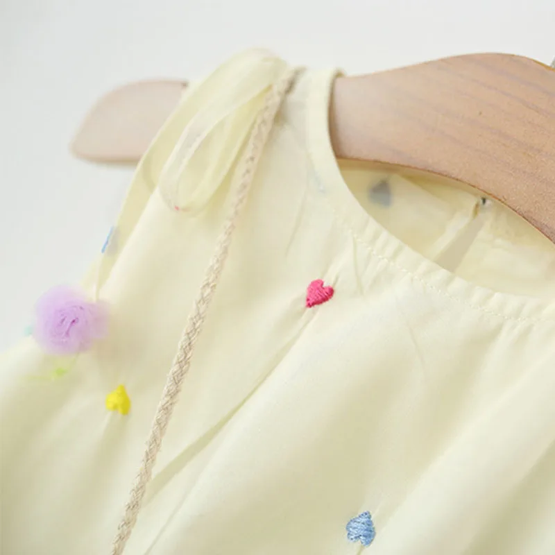 Vestido de verano sin mangas para niño en algodón suave - imagen 2