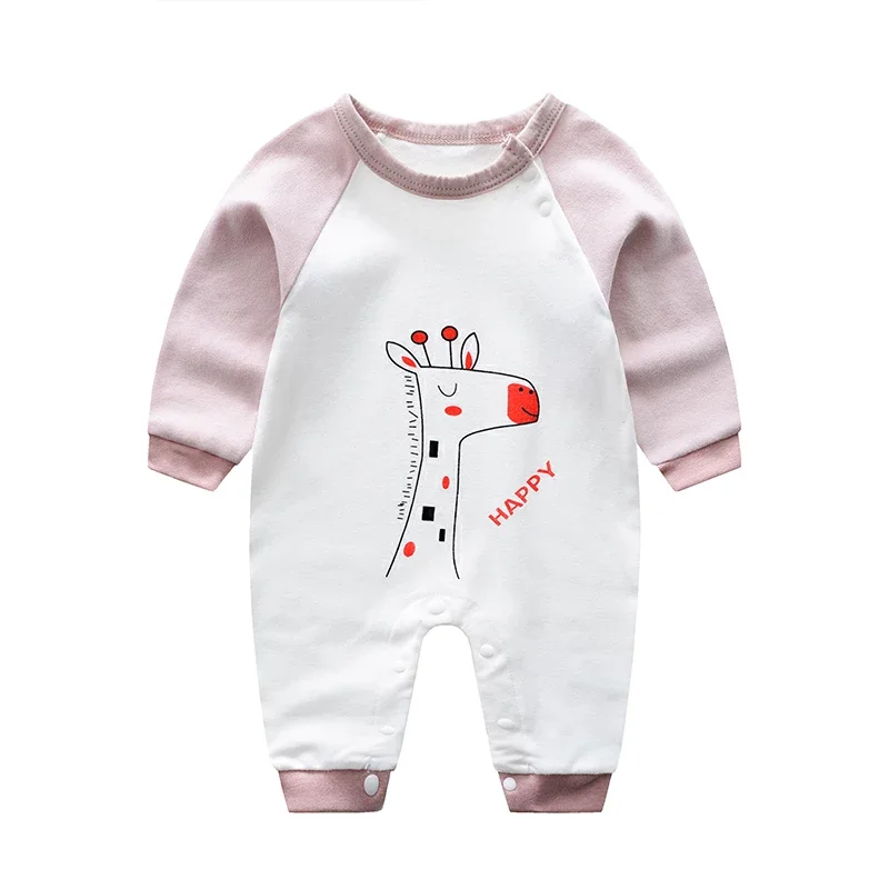 Disfraz para bebé de 0 a 24 meses, mono con estampado de dibujos animados para niña, mono de manga larga con cuello redondo, ropa de primavera y otoño - imagen 2