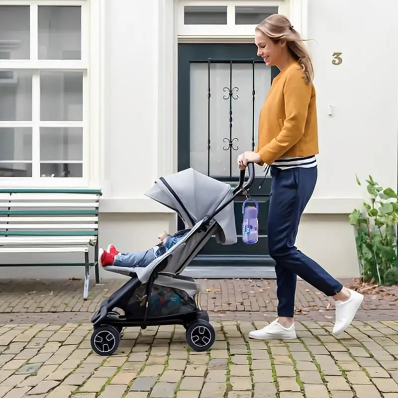 Ganchos para cochecito, organizador práctico para cochecito, ganchos para bolsa, 2 piezas, para colgar bolsas de pañales, bolsa de comestibles - imagen 5