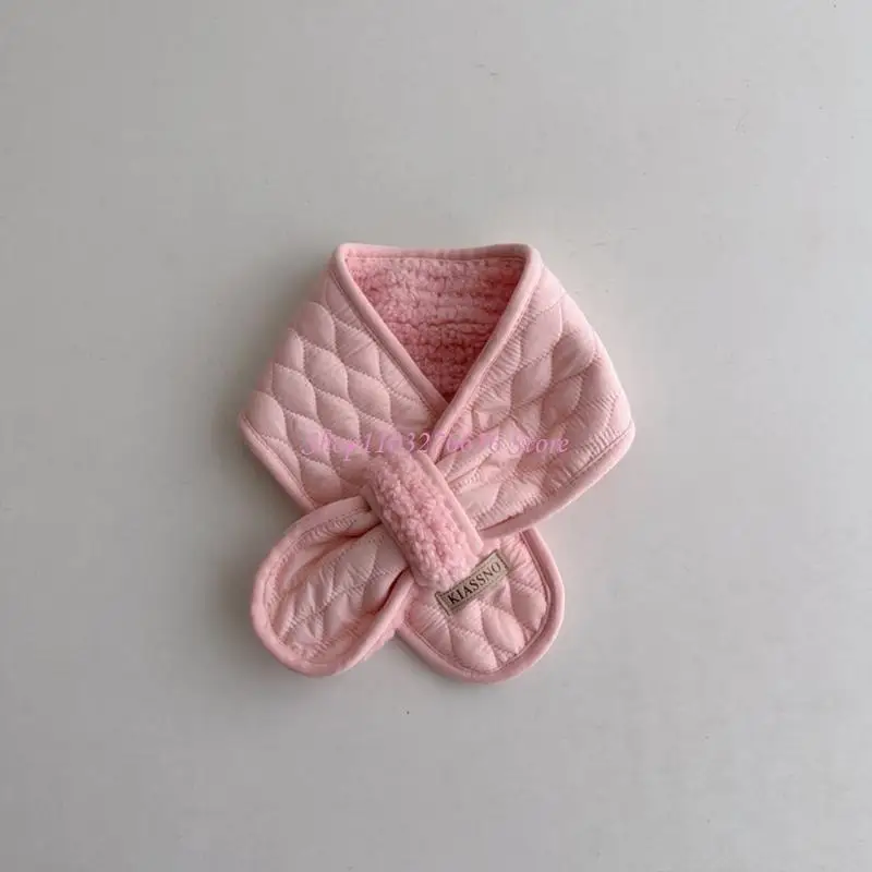 R6FD Pañuelo Bufandas invierno para niños, niños, niñas, niños pequeños, bufanda suave y moderna para bebés - imagen 2