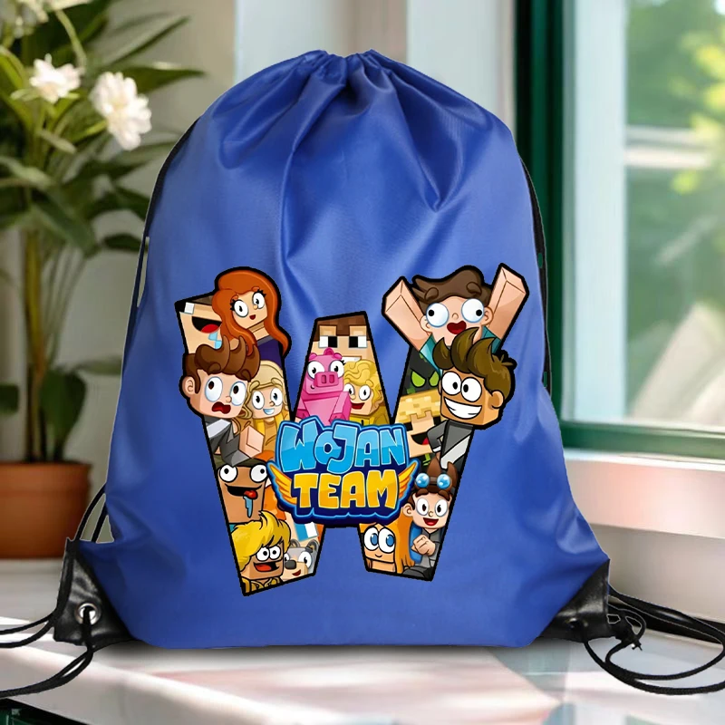 Bolsa cordón Wojan para niño – Estampado anime sport - imagen 3