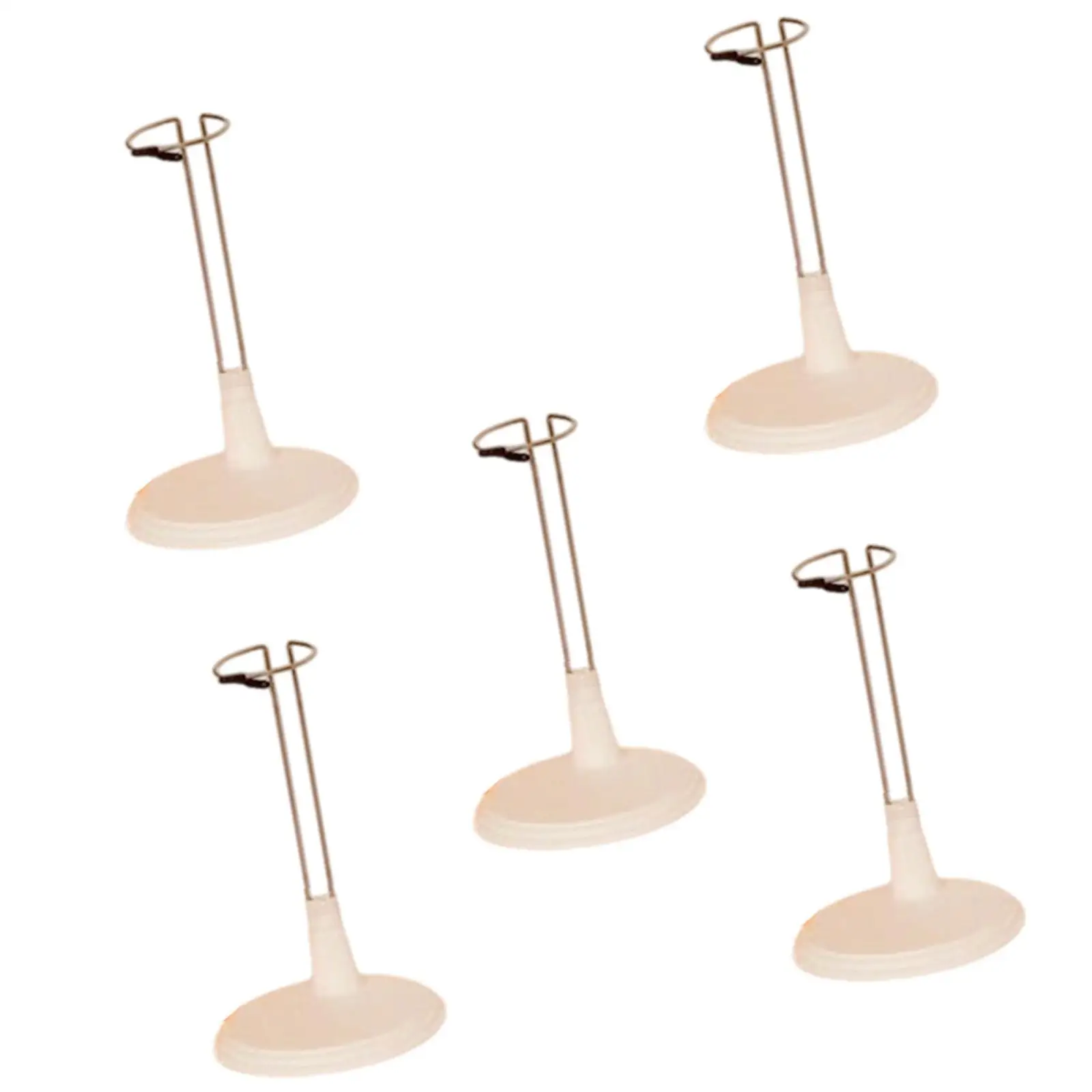 5 Pieces Doll Holder Support Bracket Portable Doll Model Support Collectible