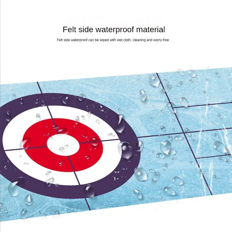 Juguete deportivo insolvidable para padres e hijos, 120x30cm, juego interactivo inspirado en el fútbol, tapete rizado de bolos - imagen 3