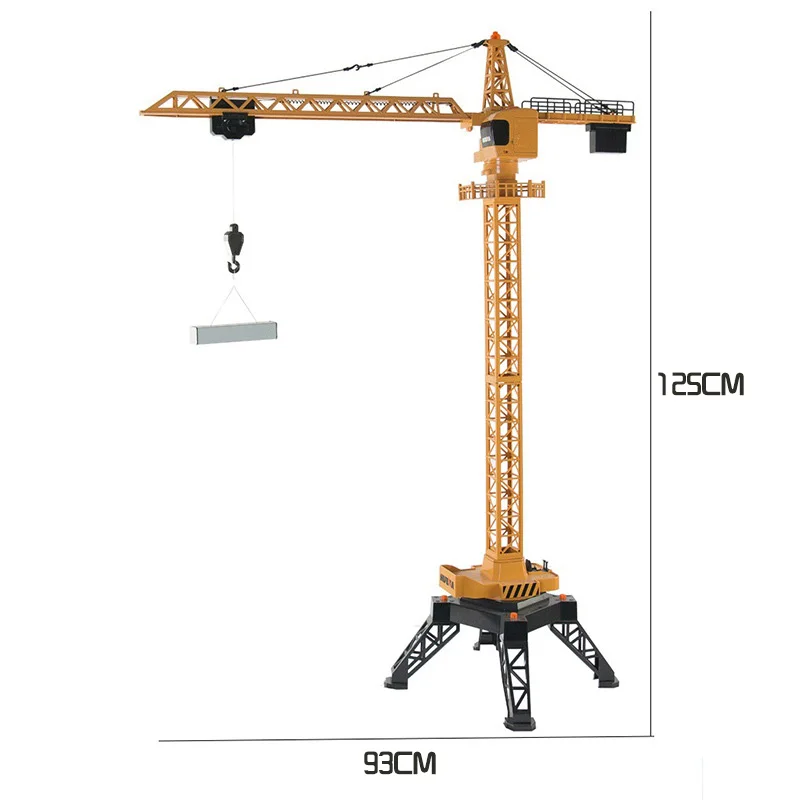 HUINA grúa teledirigida construcción de aleación infantil - imagen 4