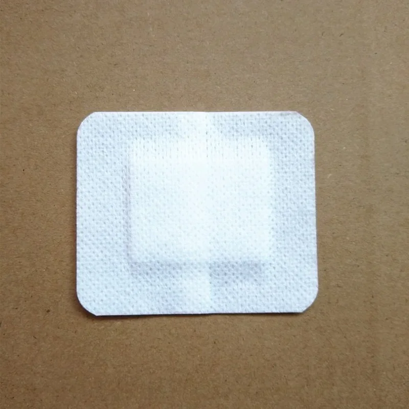 Parches autoadhesivos transpirables, tiras de vendaje para heridas, vendaje de ayuda, hemostasia de primeros auxilios grande, 6x7cm, 15/25 piezas lote