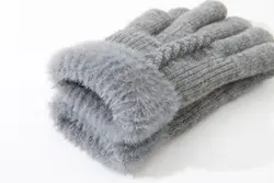 Guantes térmicos de doble capa con felpa para niños – Invierno