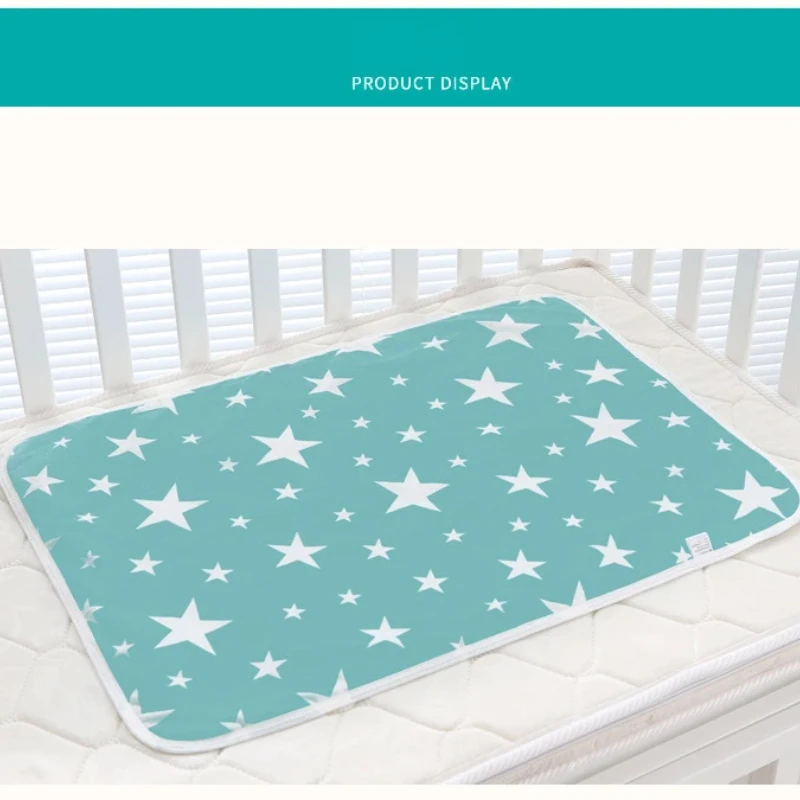 Almohadilla de repuesto para pañales de bebé, almohadilla de 50x70cm, portátil, plegable, lavable, impermeable, colchón de viaje, almohadilla de suelo reutilizable - imagen 3