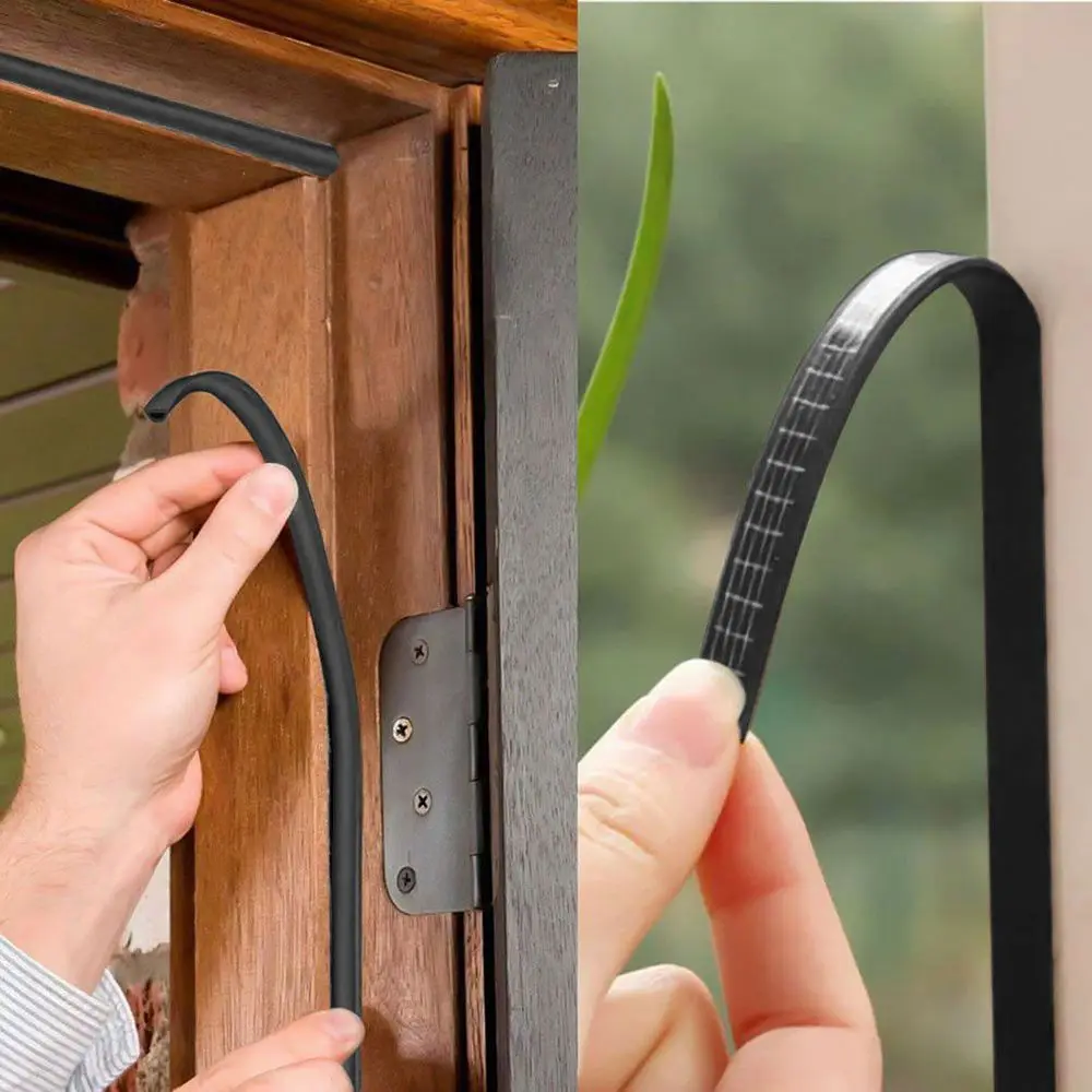 Tira de goma anticolisión insonorizante para puertas y ventanas - imagen 4