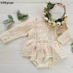 VISgogo pelele floral para bebé recién nacido – Tutú suave 0-24M