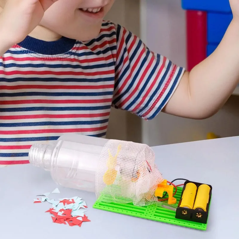 Aspiradora infantil funcional para montar – Proyecto educativo física - imagen 4