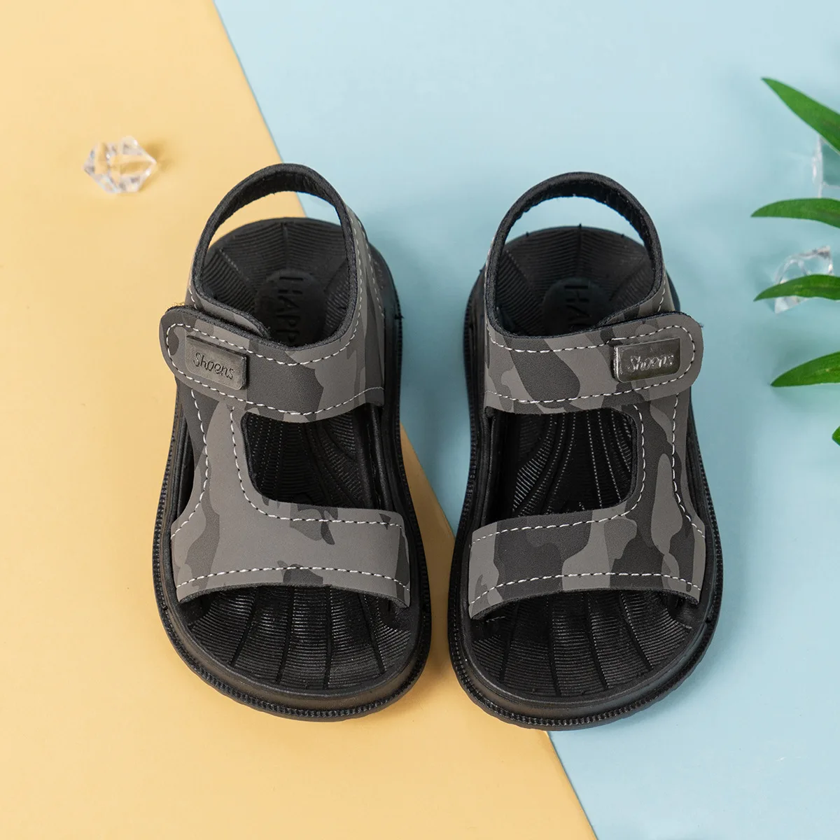 Novedad de verano, zapatos antideslizantes para niños, sandalias de suela blanda, zapatos casuales versátiles, zapatos cómodos de playa para bebés, zapatos simples para niños - imagen 4