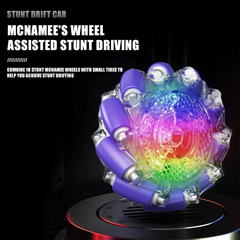 Coches RC con detección de gestos acrobáticos, 2,4G, controlado a mano, torsión todoterreno con luces LED, vehículo de Control remoto, regalos para niños - imagen 4