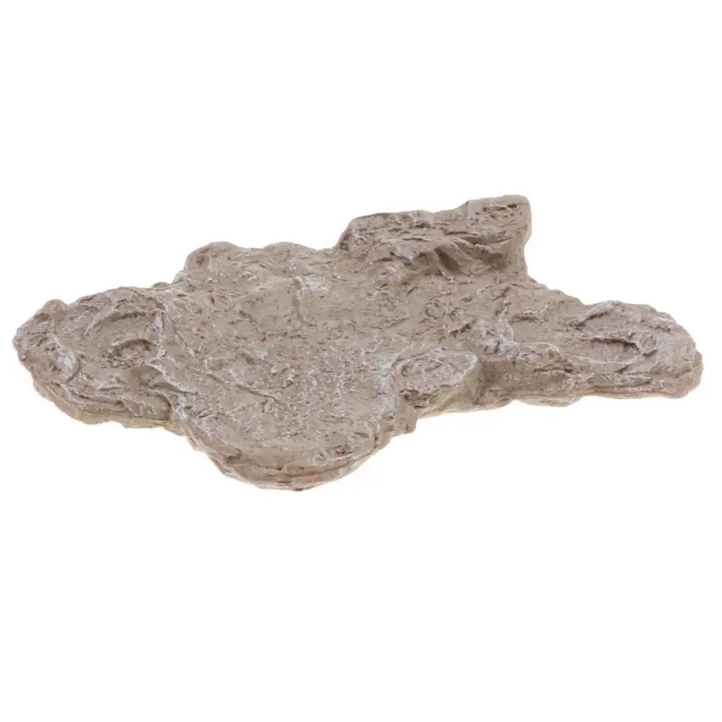 12.5x8cm Dinosaur Animal Model Base Scene Platform Display Stand Army Military Sand Scene Accessories