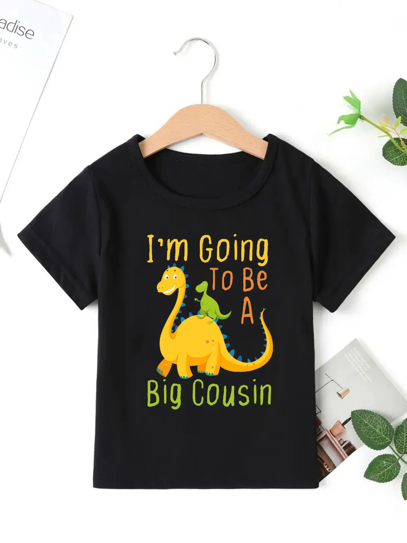 Camiseta niño dinosaurio para ser tío - imagen 3