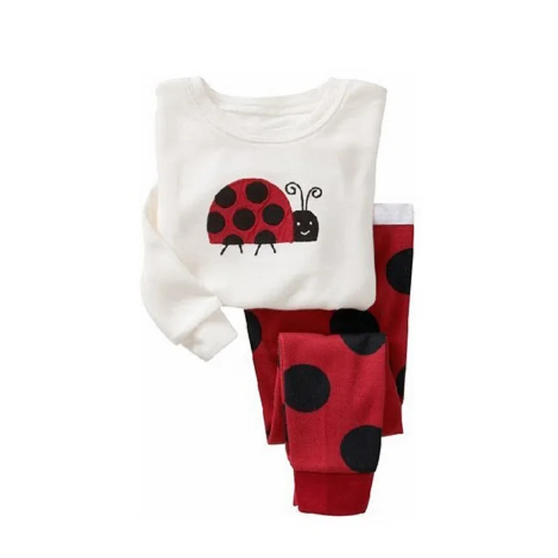 Pijamas para niños y bebés 100% algodón con bordado de animales