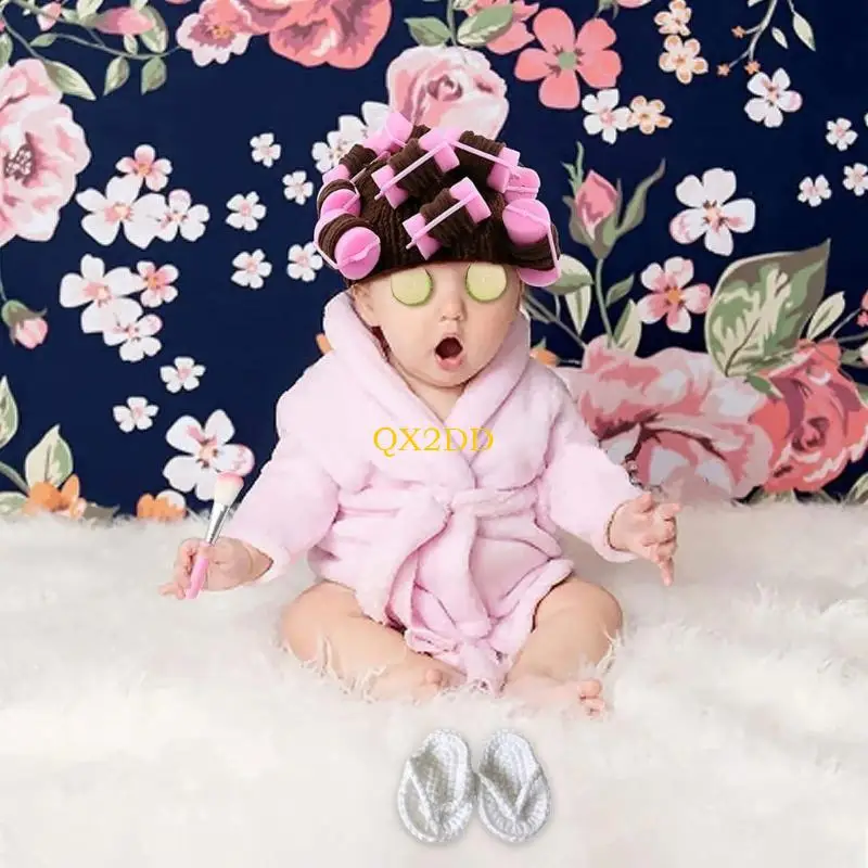 Ropa felpa para fotos de bebé – Disfraz suave ideal en sesiones - imagen 3