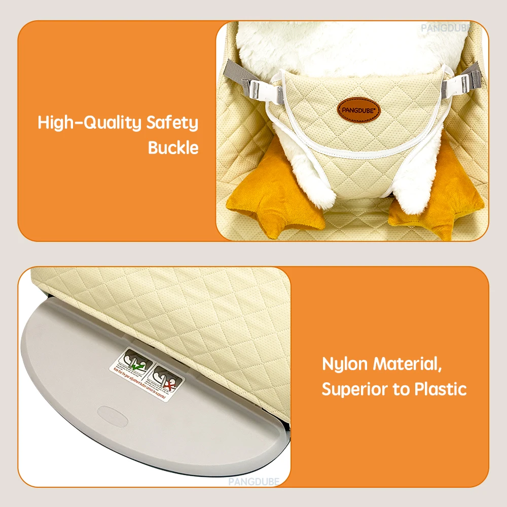 PANGDUBE Baby Bouncer Asiento plegable y portátil para bebés Silla reclinable Moisés para bebés Sillón reclinable para bebés - imagen 4