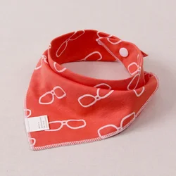 Babero bandana algodón absorbente para bebé recién nacido