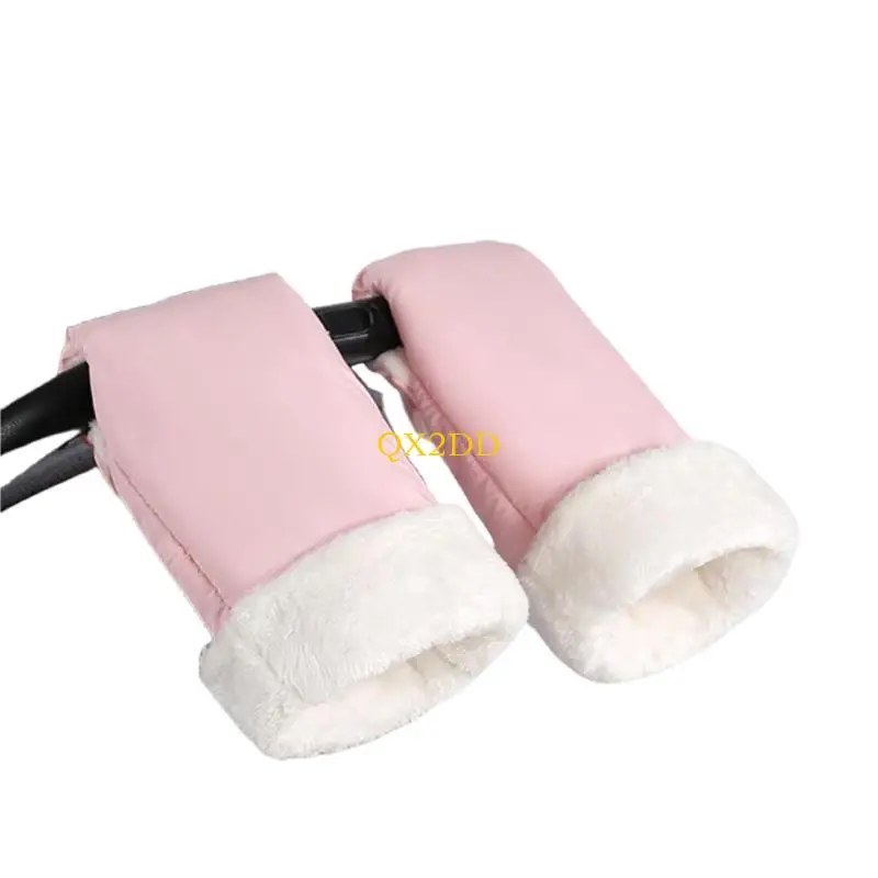 Manoplas impermeables para carrito de bebé con forro térmico - imagen 2