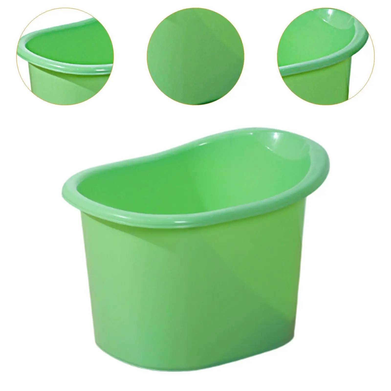 Baby Shower Bucket Sit and Soak Bathing Seat Infant Bathtub for Kids