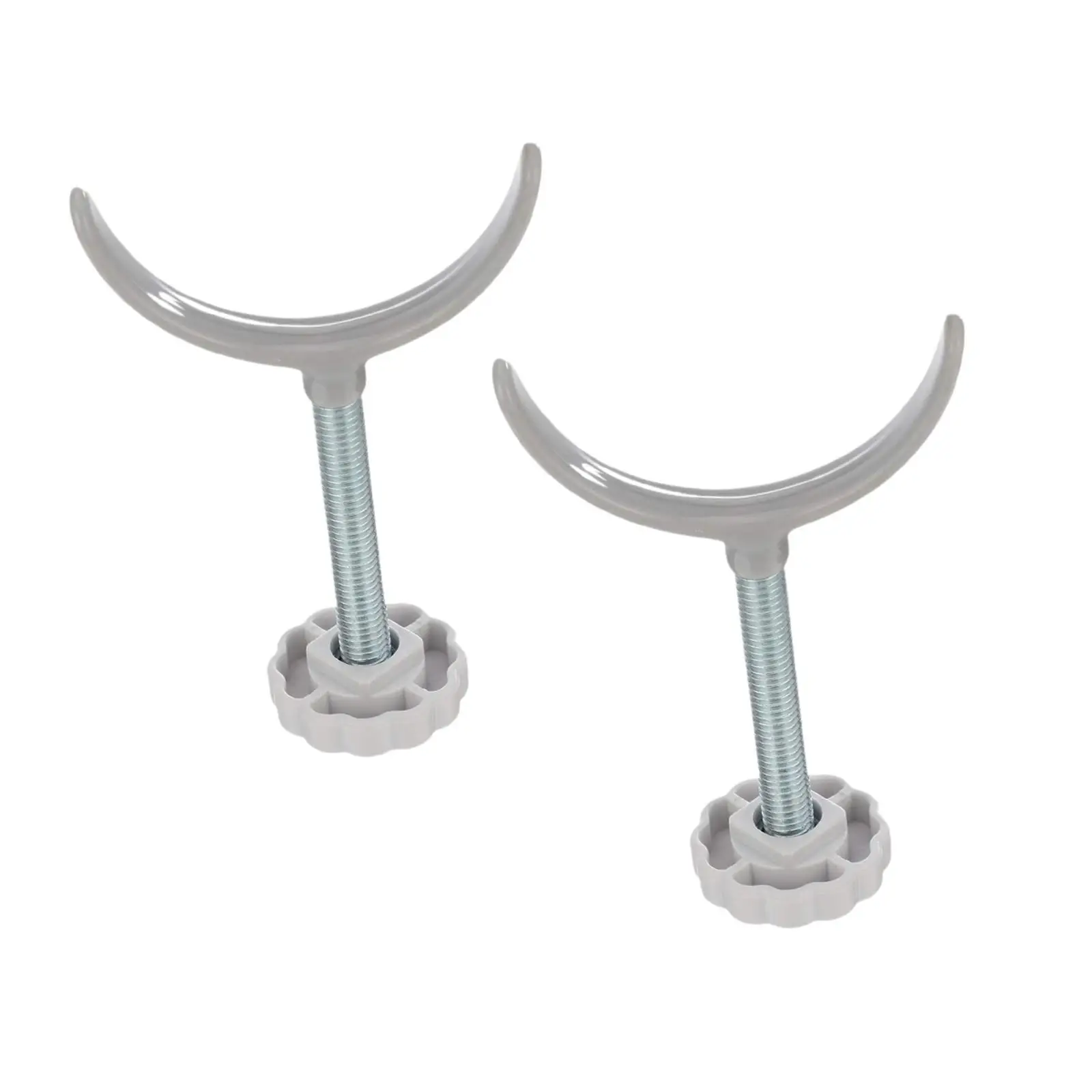 2 adaptadores, piezas, varillas de husillo en forma de U para puerta de bebé - imagen 4